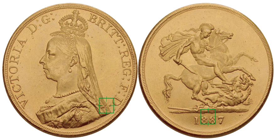 2 Pounds Victoria - Fälschung - Fot. P.Zgorzynski